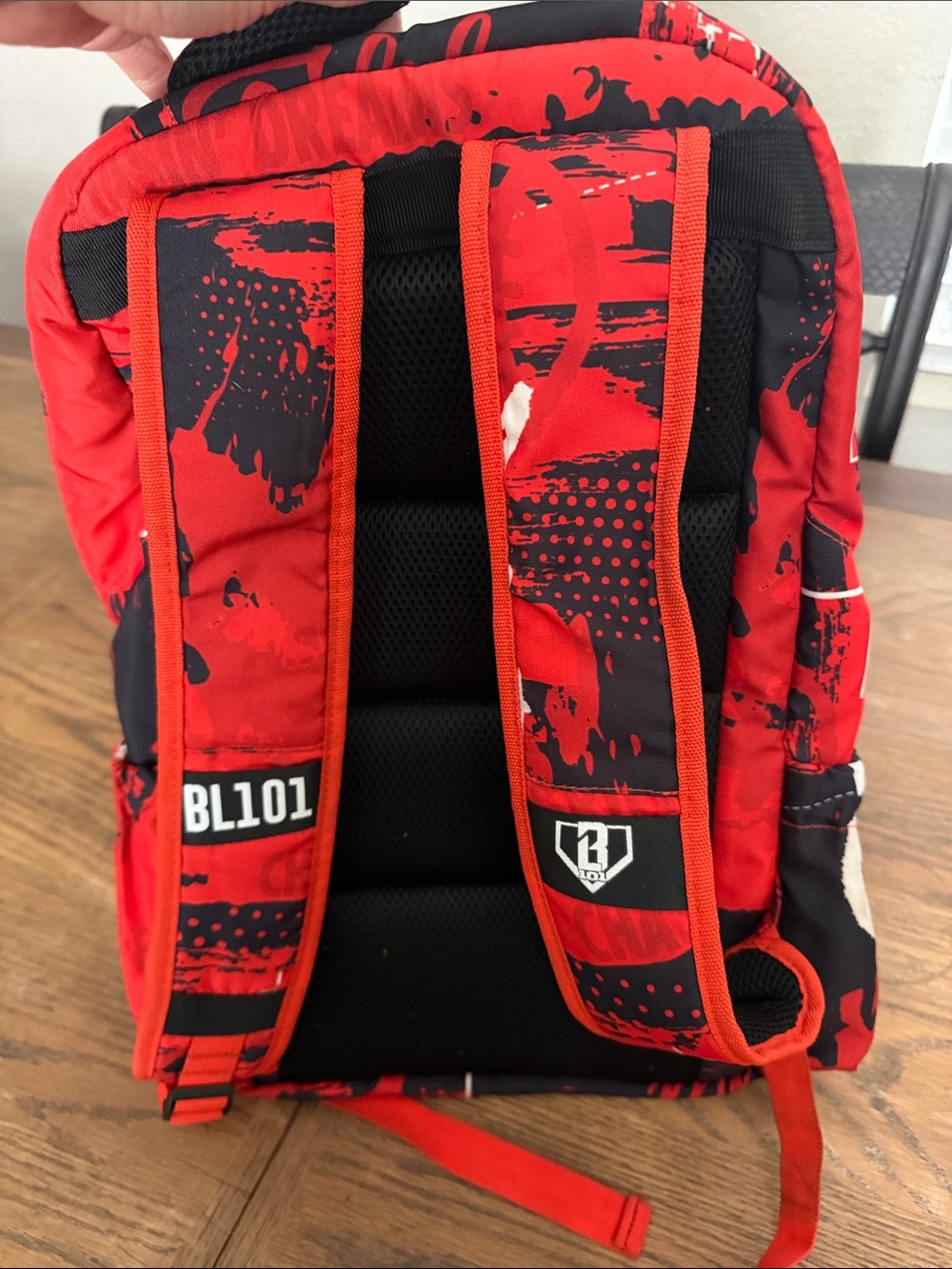 Baseball Lifestyle 101 Graffiti Backpack - Picture 4 of 10